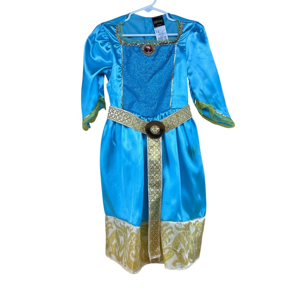 Disney Pixar Brave Merida Princess Size Small 4-6x Halloween Dress-Up Costume